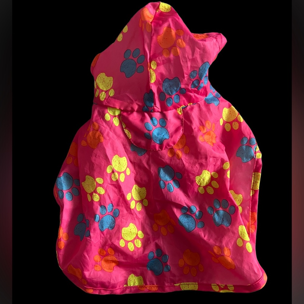 Puppy or small dog RAINCOAT. Size XS.